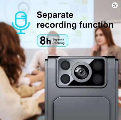 Picture of Body Cam A19 Mini Camera HD 1080P Wearable era Night Vision Voice Video Recorder Bike Bicycle Sport Dv Small Action Cam - Black