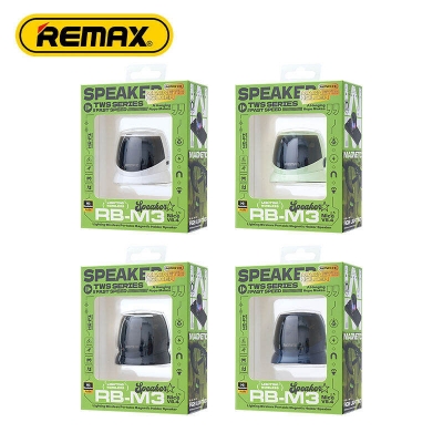 Picture of Remax Popular Bluetooth Small Speaker_ Magnetic Light Speaker Portable with Bracket Desktop Home 