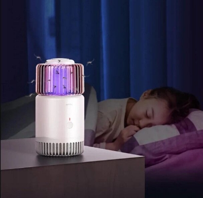 Picture of RE-MAX RT-MK04 Mosquito Trapping Killing Lamp 395nm Mosquito Light_ Rechargeable with USB Cable_ Quiet Physical Mosquito Control_ Electric Shock Mosquito Killer - Multicolor
