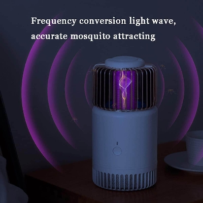 Picture of RE-MAX RT-MK04 Mosquito Trapping Killing Lamp 395nm Mosquito Light_ Rechargeable with USB Cable_ Quiet Physical Mosquito Control_ Electric Shock Mosquito Killer - Multicolor