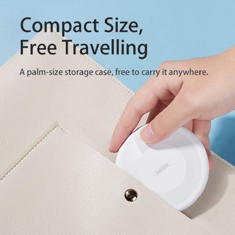 Picture of Re-max RC-190 Multifunctional Mobile Phone 60W Fast Charging Data Cable 3 in 1 USB Cable Set Storage Set Box - Black