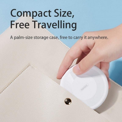 Picture of Re-max RC-190 Multifunctional Mobile Phone 60W Fast Charging Data Cable 3 in 1 USB Cable Set Storage Set Box - Black