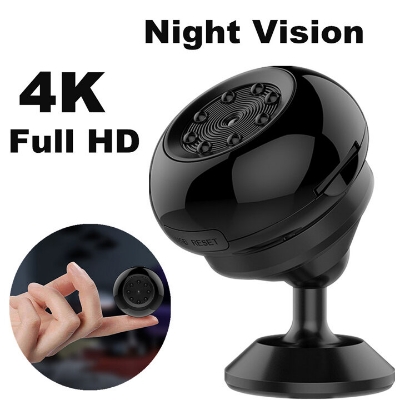 Picture of SQ17 Mini WiFi IP Camera Night Vision 4K HD Camera - Black