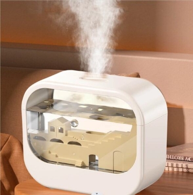 Picture of Aodebiao Aromatherapy Diffuser Humidifier with Color Changing Lights_ 250ml Essential Oil Diffuser for Bedroom Home Office  