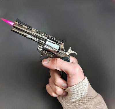 Picture of Metal Body Lighter Refillable Gas Lighter (18mm Size) 