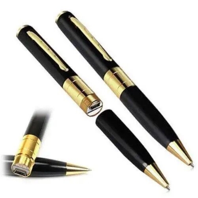 Picture of BPR 6 Business  Recorder Pen Camera with voice - Black