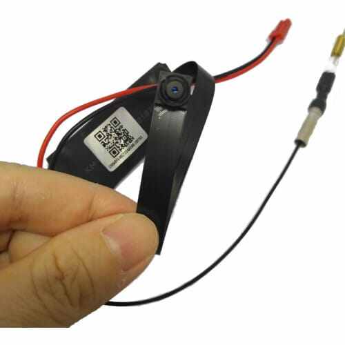 Picture of Full HD 1080P Wifi ip P2P Module Mini DV DVR Wireless IP Surveillance Security Ribbon Camera - Black (64GB)