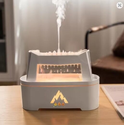 Picture of Raindrop Aroma Diffuser Humidifiers Air scent Diffuser Rain Cloud Electric Ultrasonic Essential Oil Diffuser With Night Light 