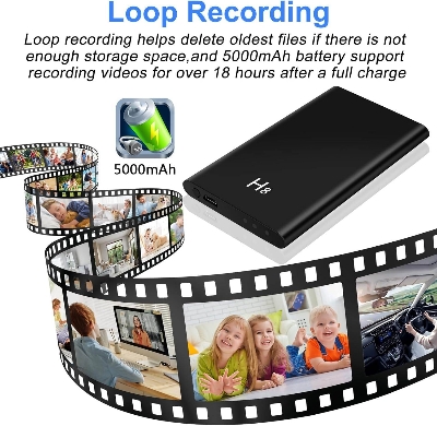 Picture of H8 Night Vision Power Bank WiFi HD Camera 