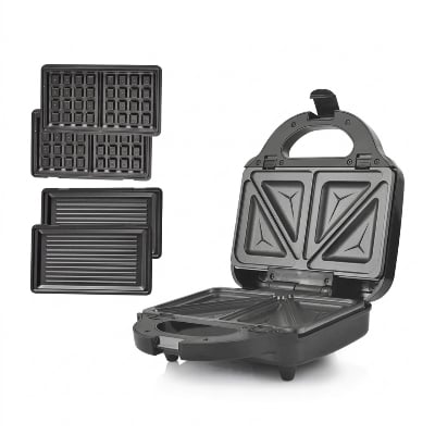 Picture of Miyako SM-826 3-in-1 Sandwich-Grill and Waffle Maker