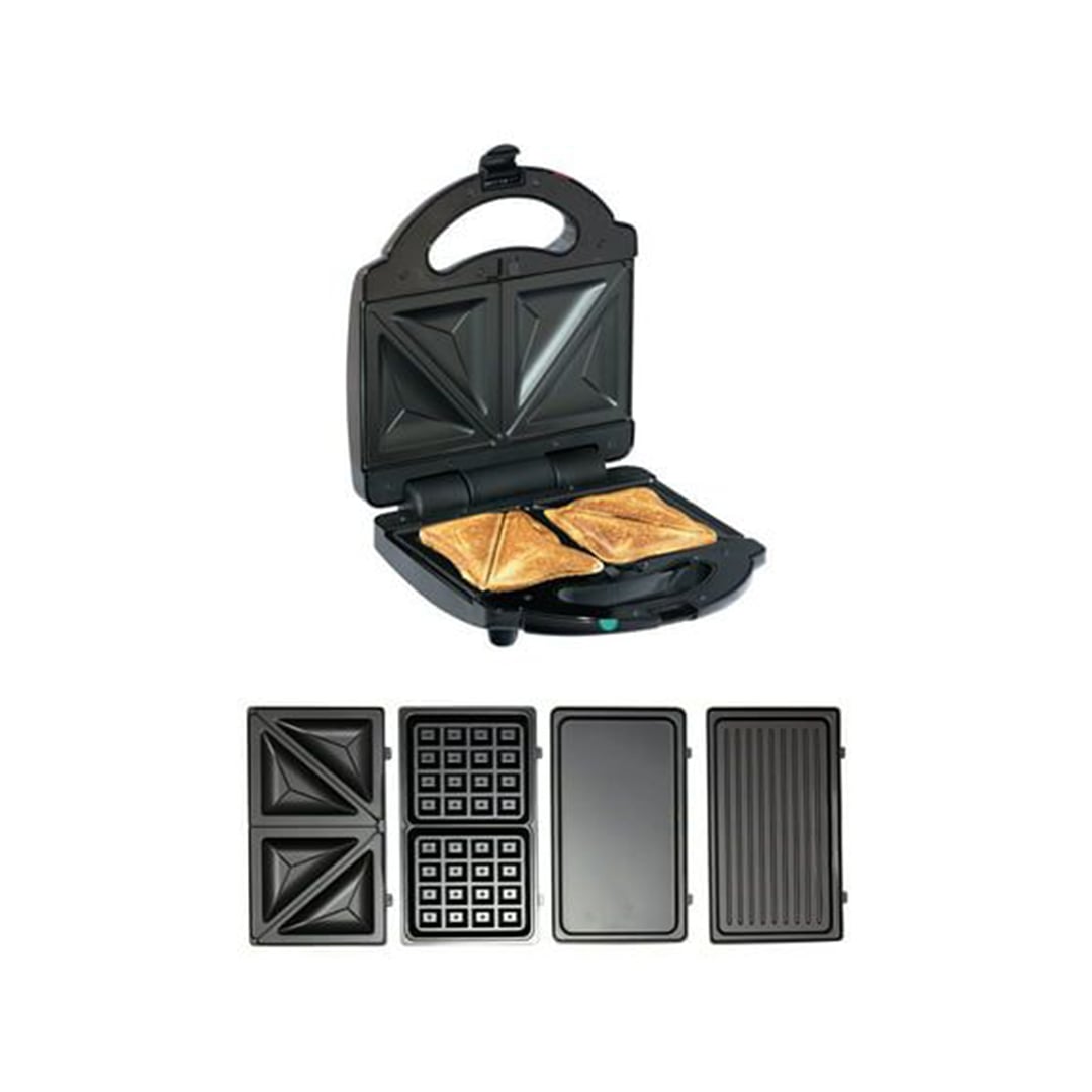 Picture of Miyako SM-826 3-in-1 Sandwich-Grill and Waffle Maker