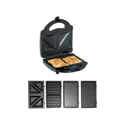 Picture of Miyako SM-826 3-in-1 Sandwich-Grill and Waffle Maker