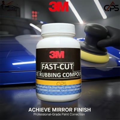 Picture of Unique Make - 3M Fast -Cat Paste Rabbing Compound/Cutting Polish/Car Polish/3M Polish/Polish - Car Accessories - Sustainable Option White
