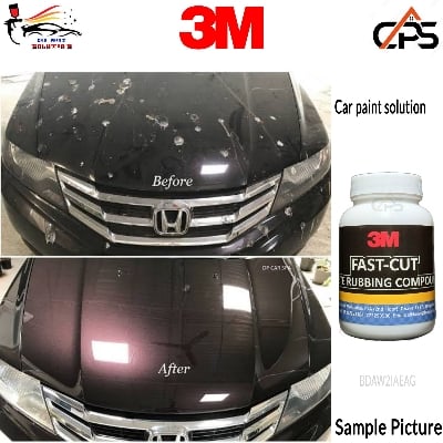 Picture of Unique Make - 3M Fast -Cat Paste Rabbing Compound/Cutting Polish/Car Polish/3M Polish/Polish - Car Accessories - Sustainable Option White