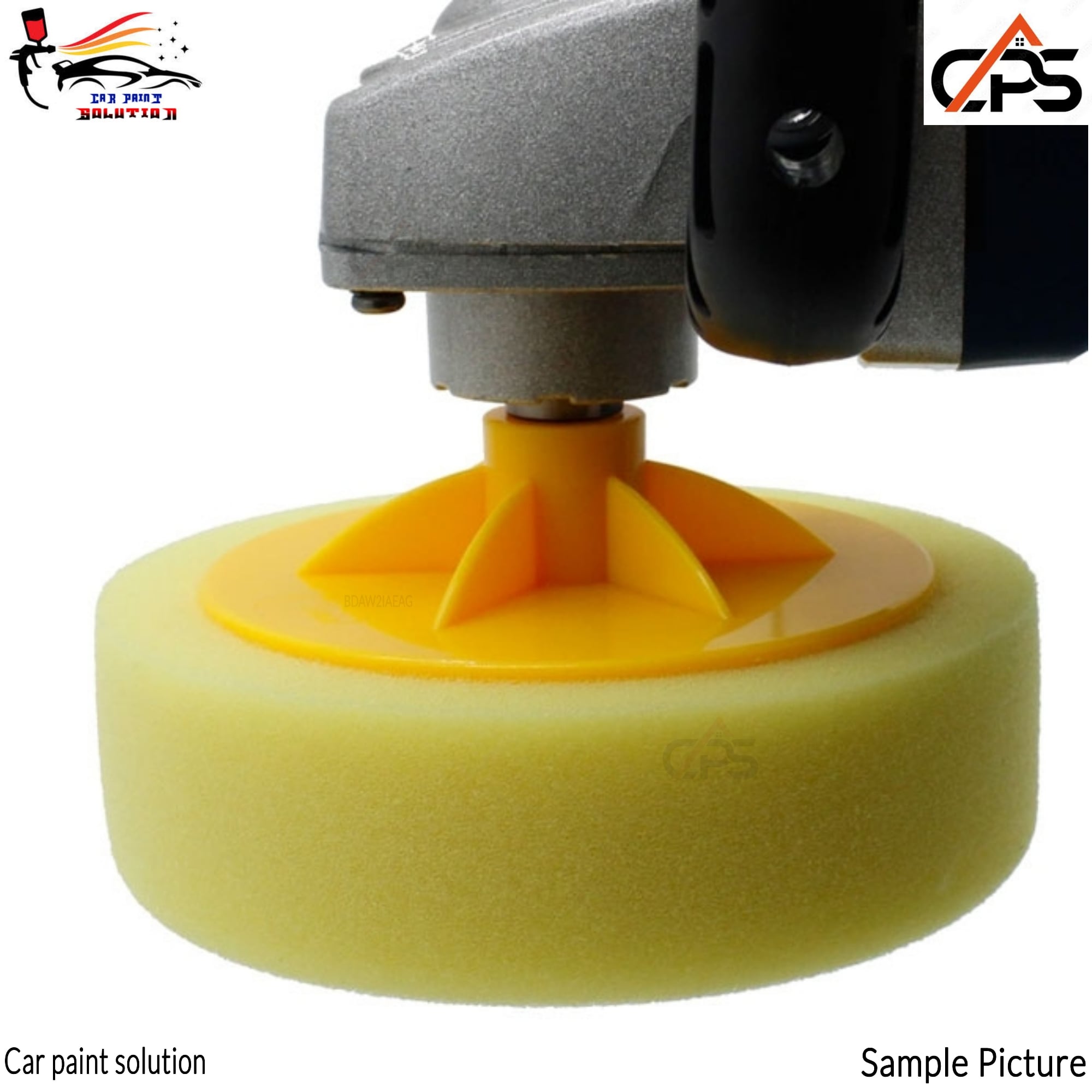 Picture of Polishing foam 6 inches-polishing foam-car polishing foam-foam for polishing - Great Value orange