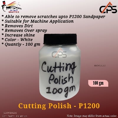 Picture of Cutting Polish for car paint, Car Polish, Polish, Cutting Polish 100 gm White