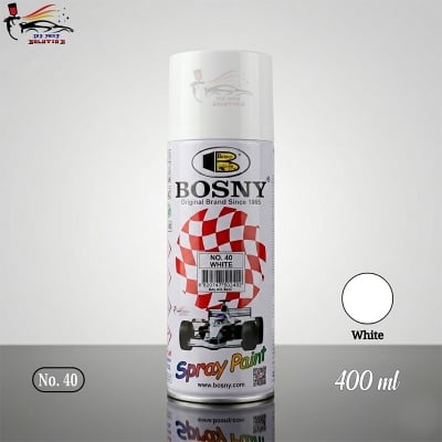 Picture of Bosny spray paint white, Bosny, White, Paint