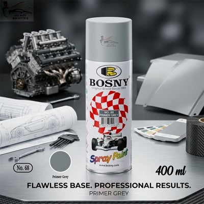 Picture of Bosny Spray Primer, Spray Primer, Primer for Painting, Bosny 68 Primer, 68 primer