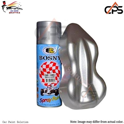 Picture of Bosny Spray Paint Metallic Silver for, Spray Paint, Metallic Silver, Silver Metallic, Paint