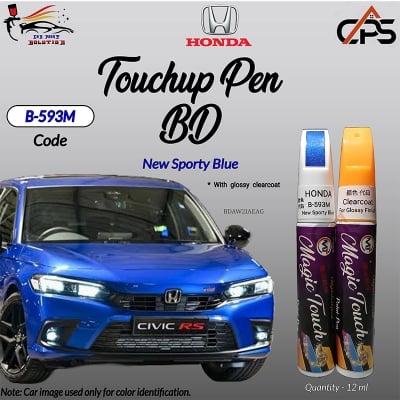 Picture of Honda B593M  Touchup Pen, Touchup Pen, Touchup Paint Pen, Car Paint Scratch Remover Pen. B593M