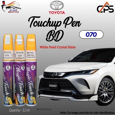 Picture of Touchup Paint Pen for Cars, Paint pens, Car Paint, Toyota 070 color, 070, Touchup pen