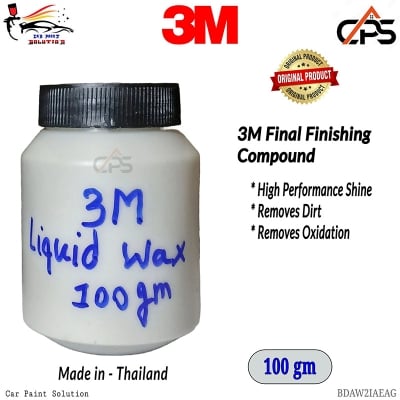 Picture of 3M final finishing compound, 3M final finishing compound 100gm, 3M liquid wax, Car wax, Motorcycle wax, wax, Polish, Car polish, 3M
