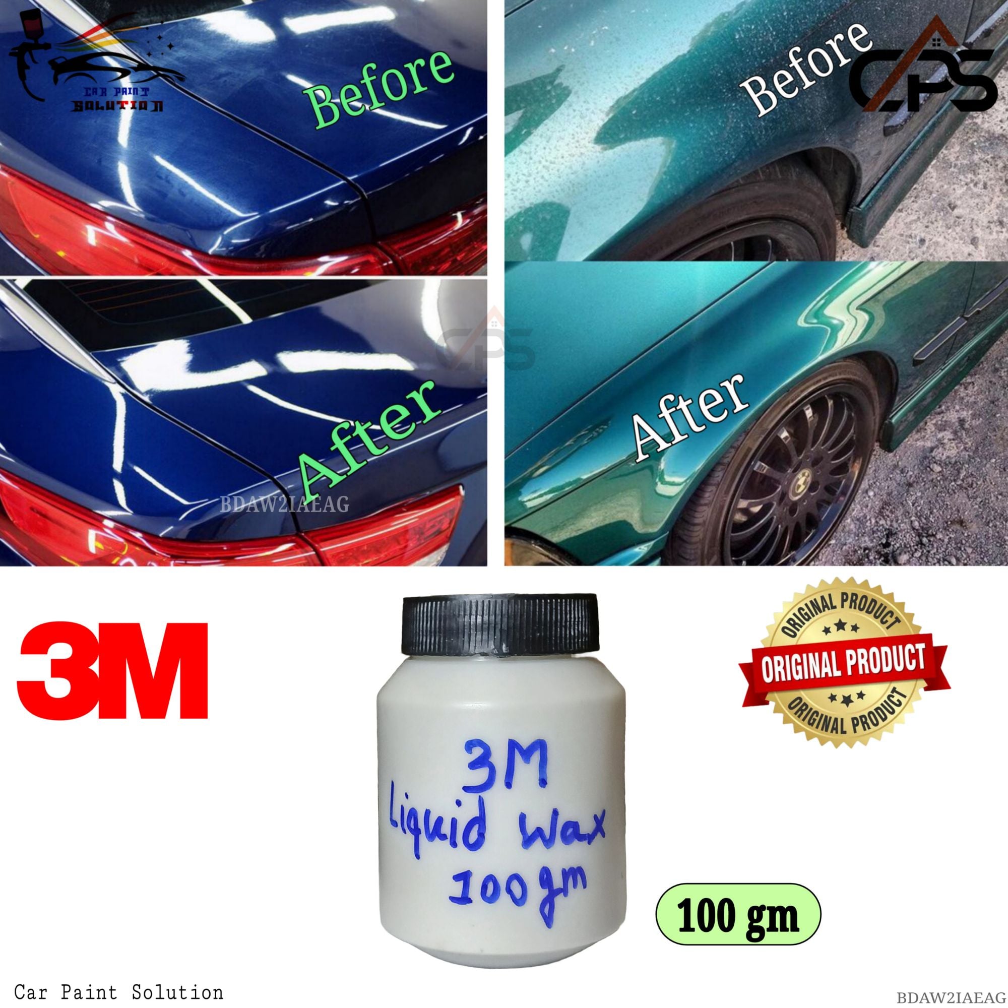 Picture of 3M final finishing compound, 3M final finishing compound 100gm, 3M liquid wax, Car wax, Motorcycle wax, wax, Polish, Car polish, 3M