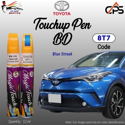 Picture of Toyota 8T7 Touchup Pen, Touchup Pen, Touchup Paint Pen, Car Paint Scratch Remover Pen, 8T7, Car Paint