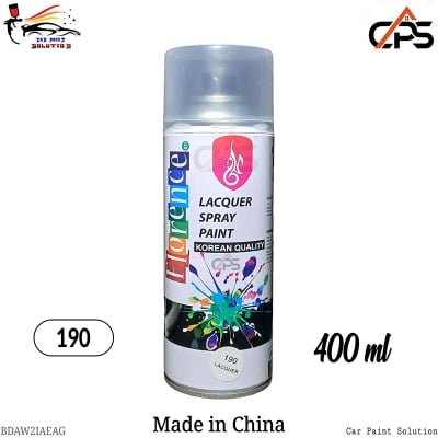 Picture of Florence 190 lacquer spray for painting, Clearcoat
