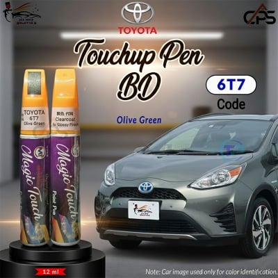 Picture of Toyota 6T7 Touchup Pen, Touchup Pen, Touchup Paint Pen, Car Paint Scratch Remover Pen, 6T7, Car Paint, Olive green