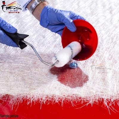 Picture of Chopped Fiberglass mat 350 GSM 500gm for automotive repairs, Fiberglass, Fiberglass for resin works.