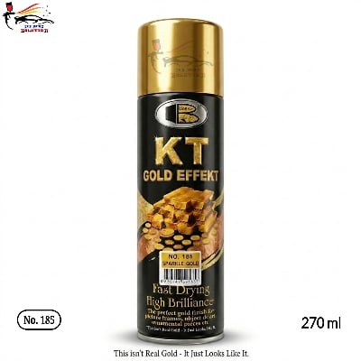 Picture of Bosny KT Gold Effect Spray paint, Bosny 185 KT Gold Effect Spray Paint, Bossy KT Gold Effect 185 Sparkle Gold Spray Paint, Bosny KT Gold Spray paint, Bosny, KT Gold, Spray Paint, Paint 
