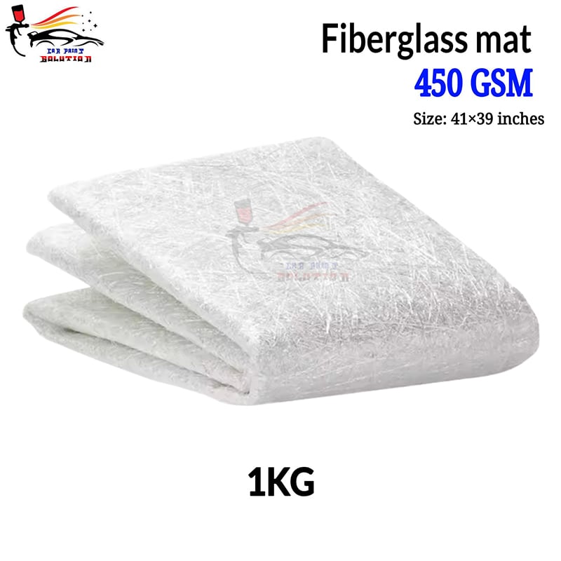Picture of Chopped Fiberglass mat 450 GSM 1 kg, Fiberglass, Fiberglass for resin works.