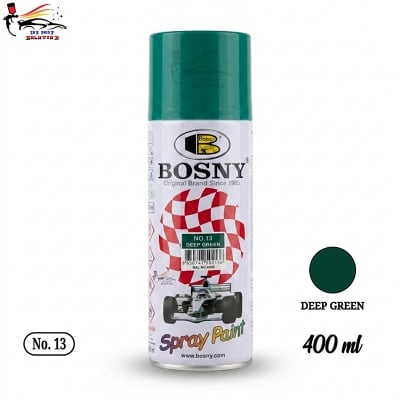 Picture of Bosny Spray Paint Deep Green Color, Spray Paint, Green Color Spray, Bosny 13 Deep Green, 13