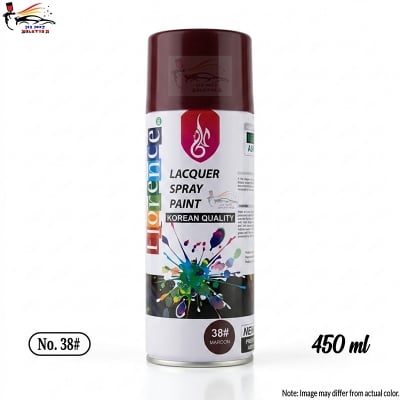 Picture of Florence spray paint Maroon color, Florence 38 Maroon spray paint, Florence 38, Spray paint, Florence, Maroon color spray paint, Paint, Maroon