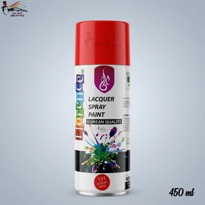 Picture of Florence Spray Paint Suzuki Red Color, Florence 131 Suzuki Red Spray Paint, Florence 131, Spray Paint, Florence, Suzuki Red Color Spray Paint, Paint,
