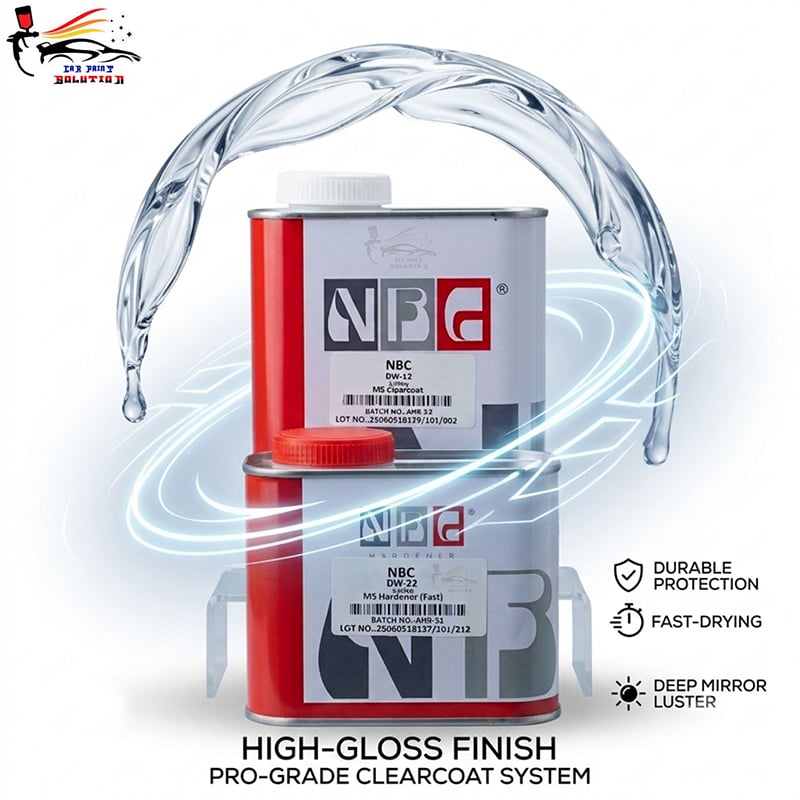 Picture of NBC 2:1 Glossy Clearcoat for Car Painting, 2:1 Clearcoat, Clearcoat, Glossy Clearcoat for Paint