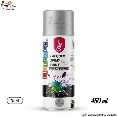 Picture of Florence spray paint Silver color, Florence 36 Silver spray paint, Florence 36, Spray paint, Florence, Silver color spray paint, Paint