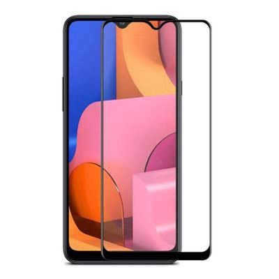 Picture of Samsung Galaxy A20s Tempered Glass Screen Protector 6D/9D/11D - Black