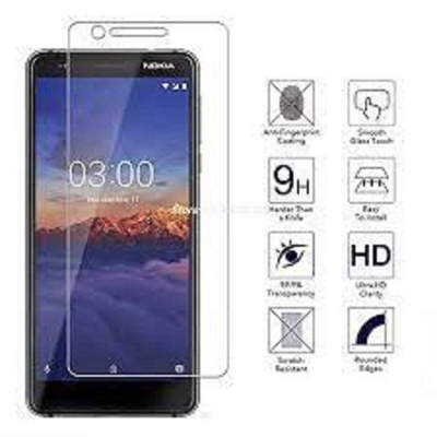 Picture of Nokia 3.1 Tempered Glass Screen Protector 2.5D -Transparent
