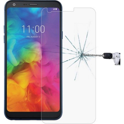 Picture of LG Q7 Tempered Glass Screen Protector 2.5D -Transparent
