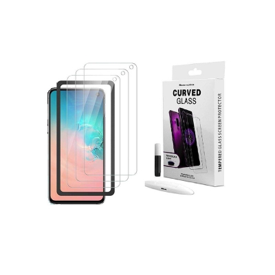 Picture of Samsung Galaxy S10e Full HD Curved Edge Liquid UV Tempered Glass Screen Protector