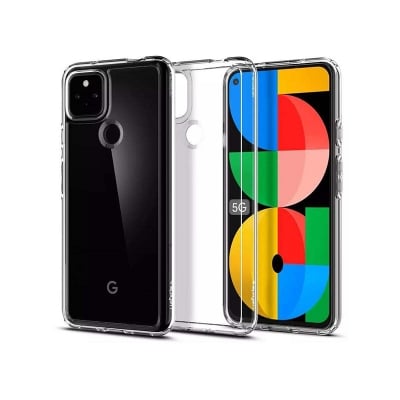 Picture of Google Pixel 5A 5G Crystal Clear Soft Slim Transparent Flexible TPU Cover