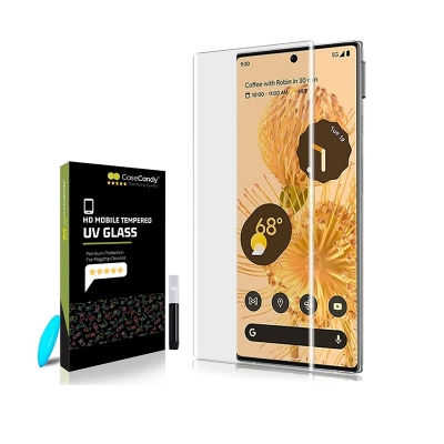 Picture of Google Pixel 6 Pro Full HD Curved Edge Liquid UV Tempered Glass Screen Protector