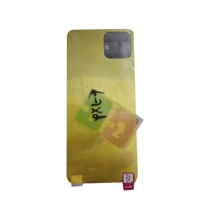 Picture of Google Pixel 4 Crystal Clear Glossy Finish back Skin Jell Poly- Transparent