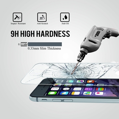 Picture of Apple iPhone 6S Plus Tempered Glass Screen Protector 2.5D - Transparent