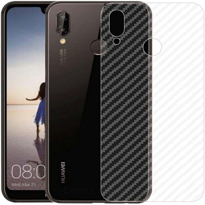 Picture of Honor 8X Carbon Fiber Back Poly Sticker Protection