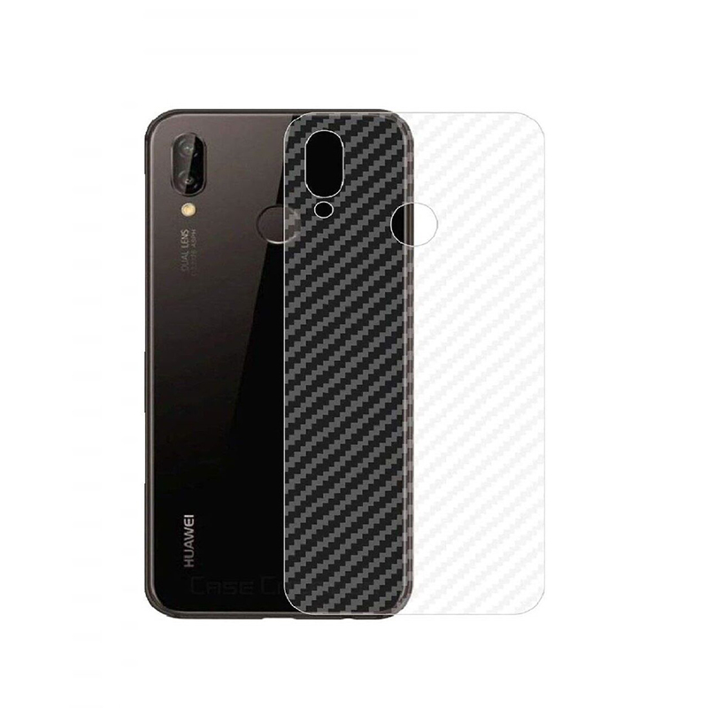 Picture of Honor 8X Carbon Fiber Back Poly Sticker Protection