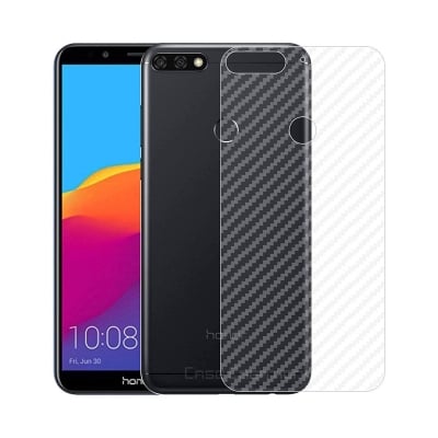 Picture of Honor 7A Carbon Fiber Back Poly Sticker Protection