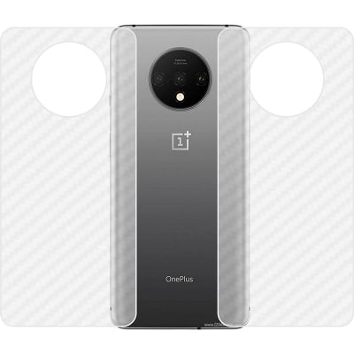 Picture of OnePlus 7T Carbon Fiber Back Poly Sticker Protection